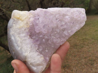 Polished Amethyst Agate Geodes With Crystalline Centres x 3 From Madagascar - TopRock