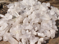 Natural Single Clear Quartz Crystals  x 1.5 Kg Lot From Zambia - Toprock Gemstones and Minerals 