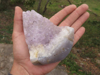 Polished Amethyst Agate Geodes With Crystalline Centres x 3 From Madagascar - TopRock