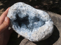 Natural Deep Blue Celestite Geode Specimen  x 1 From Sakoany, Madagascar - TopRock