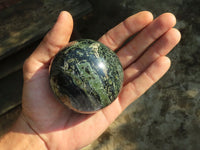 Polished Stromatolite / Kambamba Jasper Spheres  x 4 From Madagascar - Toprock Gemstones and Minerals 