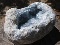 Natural Deep Blue Celestite Geode Specimen  x 1 From Sakoany, Madagascar - TopRock