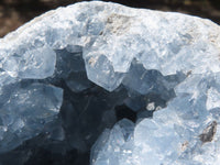 Natural Deep Blue Celestite Geode Specimen  x 1 From Sakoany, Madagascar - TopRock