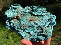 Natural Chrysocolla & Malachite Specimens x 2 From Congo - TopRock