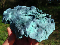 Natural Chrysocolla & Malachite Specimens x 2 From Congo - TopRock