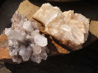 Natural Small Mixed Quartz Clusters  x 12 From Madagascar - Toprock Gemstones and Minerals 