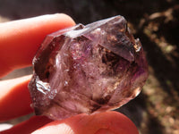 Natural Window Amethyst Crystal Specimens  x 12 From Chiredzi, Zimbabwe