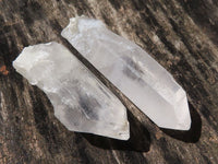 Natural Single Clear Quartz Crystals  x 35 From Mpika, Zambia - Toprock Gemstones and Minerals 