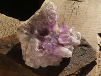 Natural Jacaranda Amethyst Cluster  x 1 From Zambia - Toprock Gemstones and Minerals 