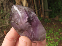 Polished Amethyst Window & Smokey Amethyst Points  x 6 From Akansobe, Madagascar - TopRock