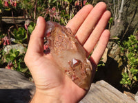 Natural Red Hematoid Phantom Quartz Specimens x 6 From Karoi, Zimbabwe