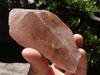 Natural Clear Red Hematoid Quartz Crystals  x 19 From Zimbabwe - TopRock