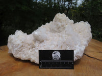 Natural Extra Large Window & White Phantom Cascading Quartz Cluster x 1 From Ivato, Madagascar - TopRock