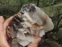 Natural Rare Bladed Barite Specimens  x 2 From Congo - TopRock