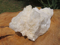 Natural Extra Large Window & White Phantom Cascading Quartz Cluster x 1 From Ivato, Madagascar - TopRock