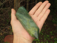 Polished Double Terminated Green Aventurine Crystals  x 4 From Zimbabwe - TopRock