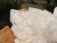 Natural Extra Large Window & White Phantom Cascading Quartz Cluster x 1 From Ivato, Madagascar - TopRock