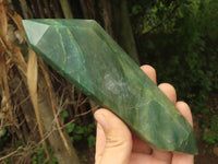 Polished Double Terminated Green Aventurine Crystals  x 4 From Zimbabwe - TopRock