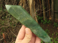 Polished Double Terminated Green Aventurine Crystals  x 4 From Zimbabwe - TopRock