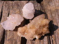 Natural Small Mixed Spirit Quartz Clusters  x 35 From Boekenhouthoek, South Africa - Toprock Gemstones and Minerals 