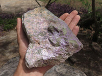 Natural Rough Purple Stichtite Specimens  x 3 From Barberton, South Africa - TopRock