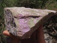 Natural Rough Purple Stichtite Specimens  x 3 From Barberton, South Africa - TopRock