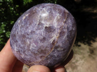 Polished Purple Lepidolite Standing Free Forms  x 5 From Madagascar - TopRock