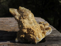 Natural Golden Limonite "Solar" Spirit Quartz Clusters x 5 From Southern Africa - TopRock