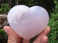 Polished Gemmy Rose Quartz Hearts  x 6 From Ambatondrazaka, Madagascar - TopRock