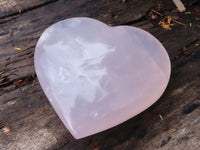 Polished Gemmy Rose Quartz Hearts  x 6 From Ambatondrazaka, Madagascar - TopRock