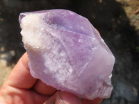 Natural Jacaranda Amethyst Crystals  x 6 From Mumbwa, Zambia - Toprock Gemstones and Minerals 