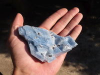 Natural New Sky Blue Calcite Specimens  x 12 From Spitzkoppe, Namibia - Toprock Gemstones and Minerals 