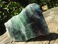 Polished Watermelon Fluorite Standing Slabs  x 3 From Uis, Namibia - TopRock