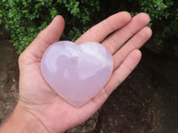 Polished Gemmy Rose Quartz Hearts  x 6 From Ambatondrazaka, Madagascar - TopRock