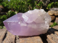 Natural Jacaranda Amethyst Crystals  x 6 From Mumbwa, Zambia - Toprock Gemstones and Minerals 