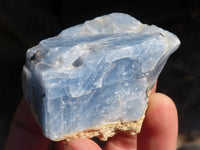 Natural New Sky Blue Calcite Specimens  x 12 From Spitzkoppe, Namibia - Toprock Gemstones and Minerals 