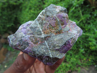 Natural Silky Purple Stichtite Rough Selected Pieces x 12 From Barberton, South Africa - TopRock