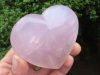 Polished Gemmy Rose Quartz Hearts  x 6 From Ambatondrazaka, Madagascar - TopRock