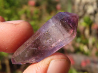 natural Smokey Window Amethyst Crystals  x 35 From Chiredzi, Zimbabwe