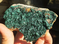 Natural Crystalline Malachite Specimens  x 4 From Congo - Toprock Gemstones and Minerals 