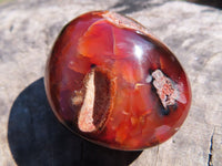 Polished Carnelian Gallets With Natural Vugs & Crystalline Features x 24 From Madagascar - TopRock