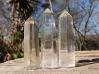 Polished Clear Quartz Jewellery Points x 35 From Madagascar