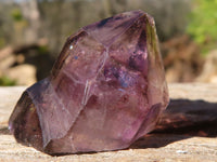 Natural Single Window Amethyst Crystals  x 12 From Chiredzi, Zimbabwe