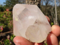 Natural Single Castle Quartz Crystals x 12 From Ivato, Madagascar