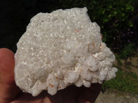 Natural Madagascar Snow White Quartz Clusters x 3 From Madagascar - TopRock