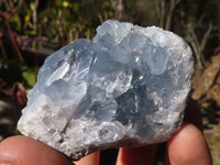 Natural Blue Celestite Crystal Specimens  x 6 From Sakoany, Madagascar