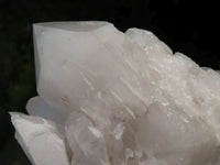 Natural Madagascar Snow White Quartz Clusters x 3 From Madagascar - TopRock