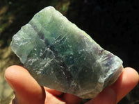 Natural Watermelon Fluorite Cobbed & Stone Sealed Specimens x 12 From Uis, Namibia - TopRock