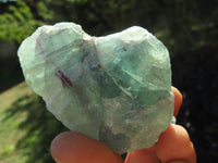 Natural Watermelon Fluorite Cobbed & Stone Sealed Specimens x 12 From Uis, Namibia - TopRock