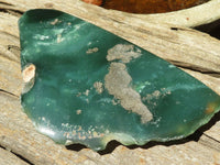 Polished Green Mtorolite / Emerald Chrome Chrysoprase Plates  x 2 From Mutorashanga, Zimbabwe - TopRock